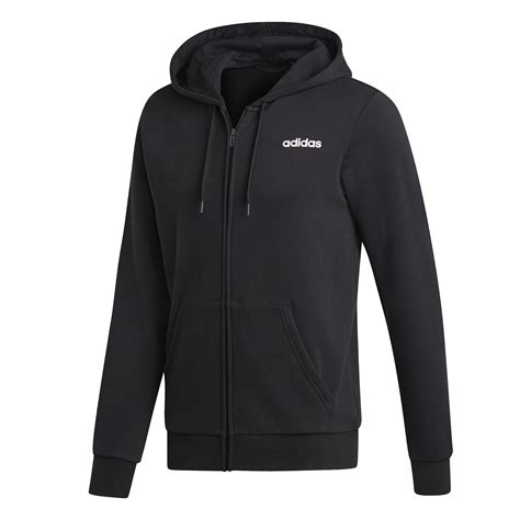 adidas sweatjacke schwarz herren|Schwarze adidas Sweatjacken für Herren .